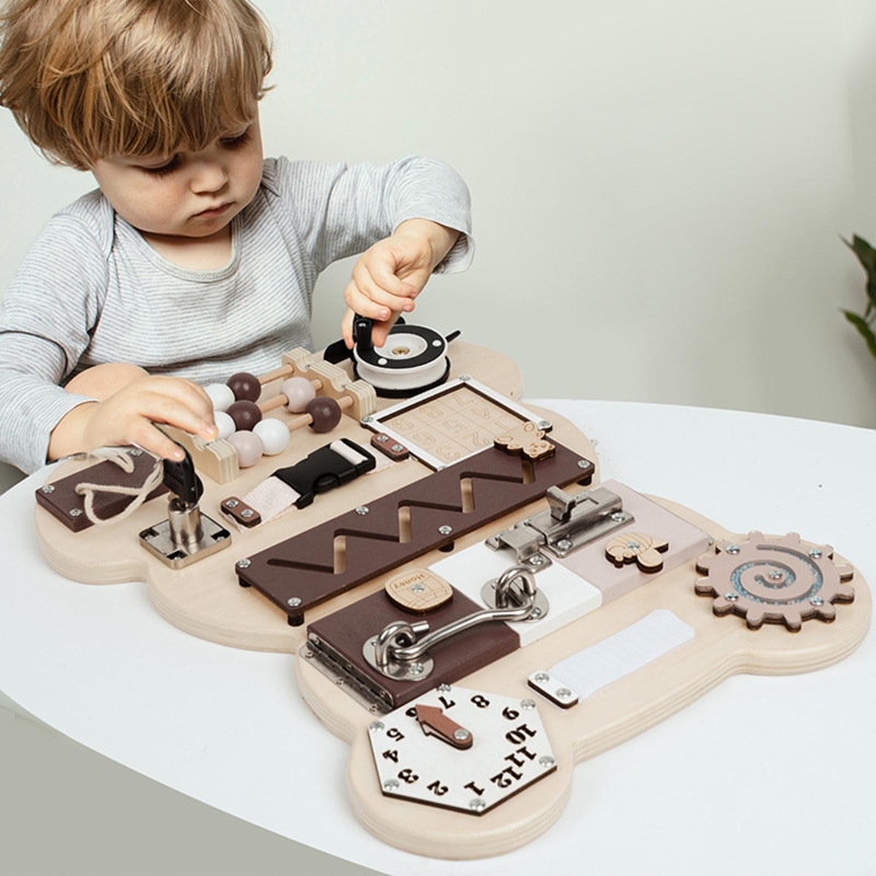 Montessori Activity Board Toy  - Travel Accessories For Baby incelemesi ve fiyatı