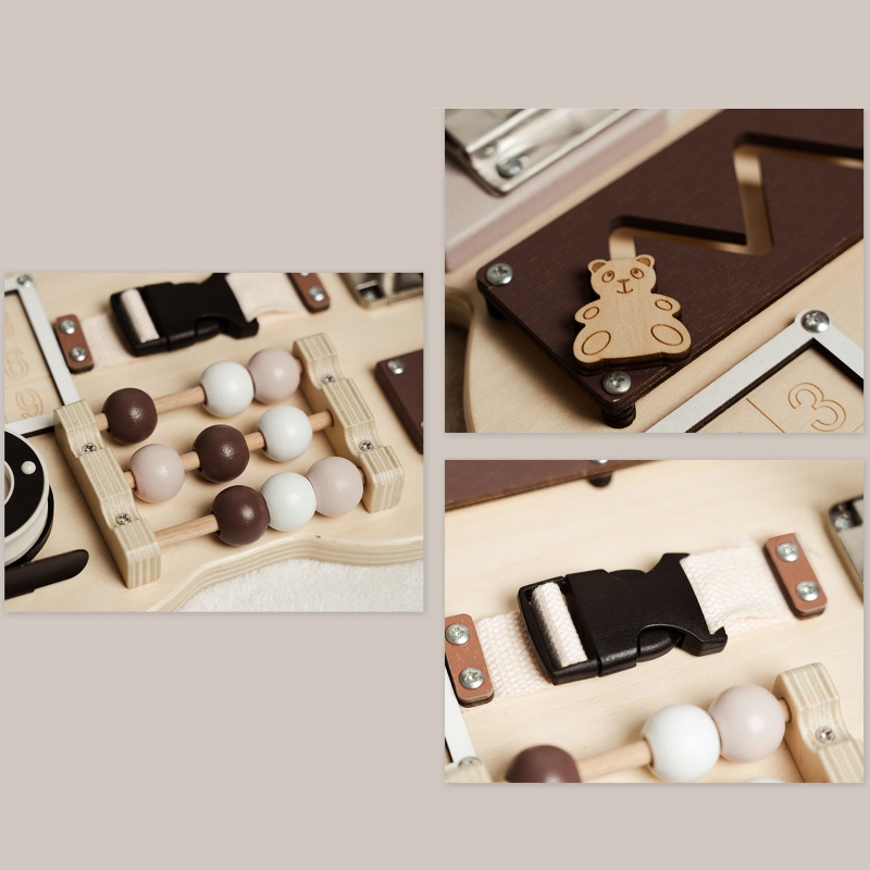 Montessori Activity Board Toy  - Travel Accessories For Baby incelemesi ve fiyatı