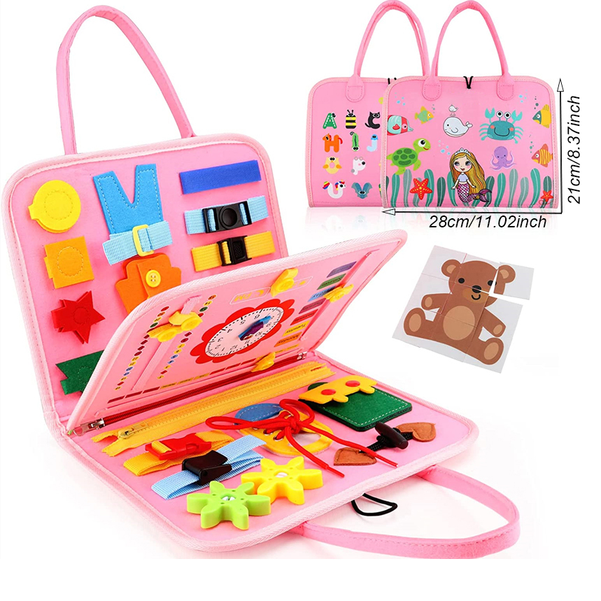 Montessori Busy Board for Todd - Travel Accessories Toddler incelemesi ve fiyatı