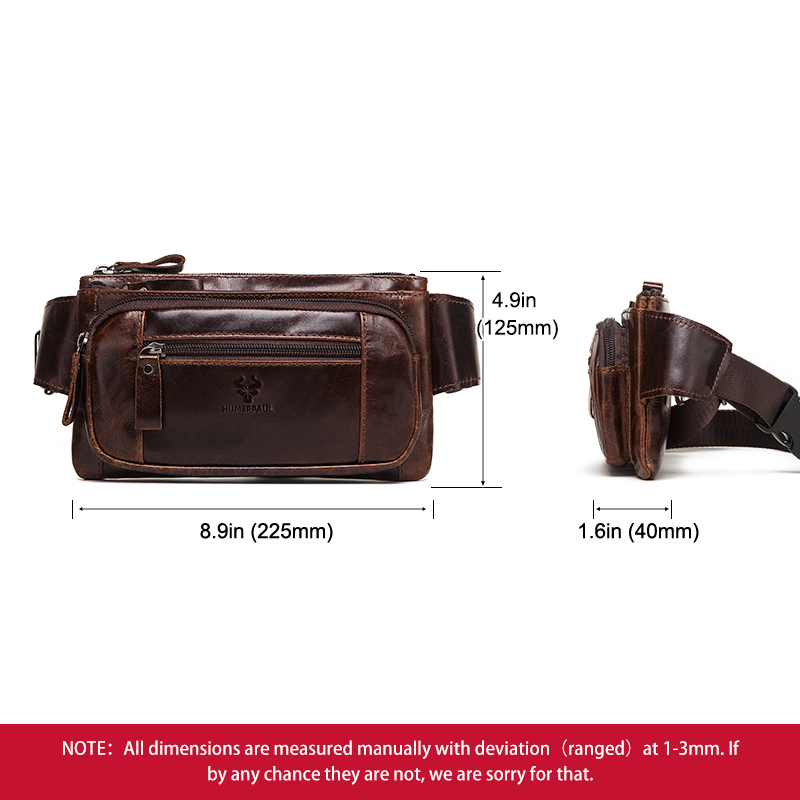 HUMERPAUL Men's Waist Fanny Pa - Travel Accessories Men incelemesi ve fiyatı