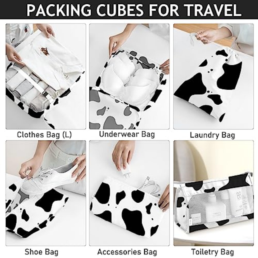 8 Set Packing Cubes for Travel - Shoe Bag Travel incelemesi ve fiyatı