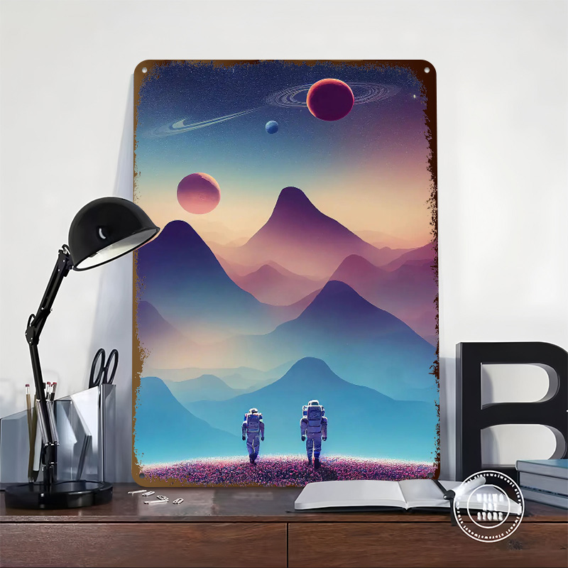 Astronaut Traveling Poster Cus - Travel Accessories For Europe incelemesi ve fiyatı