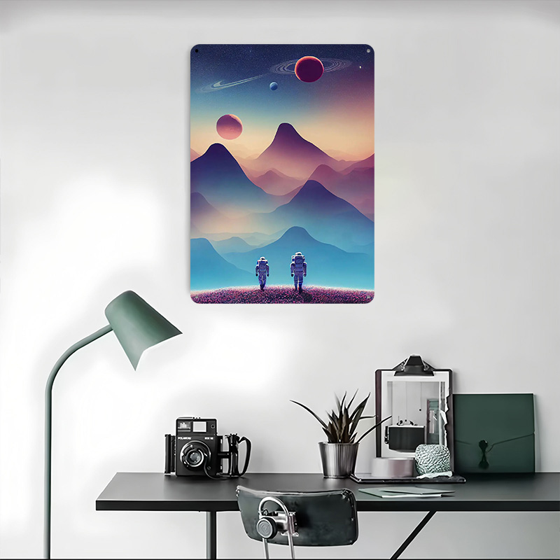Astronaut Traveling Poster Cus - Travel Accessories For Europe incelemesi ve fiyatı