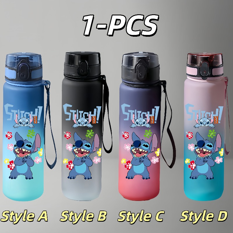 Stitch Anime Water Bottle 650m - Travel Accessories Bottles incelemesi ve fiyatı