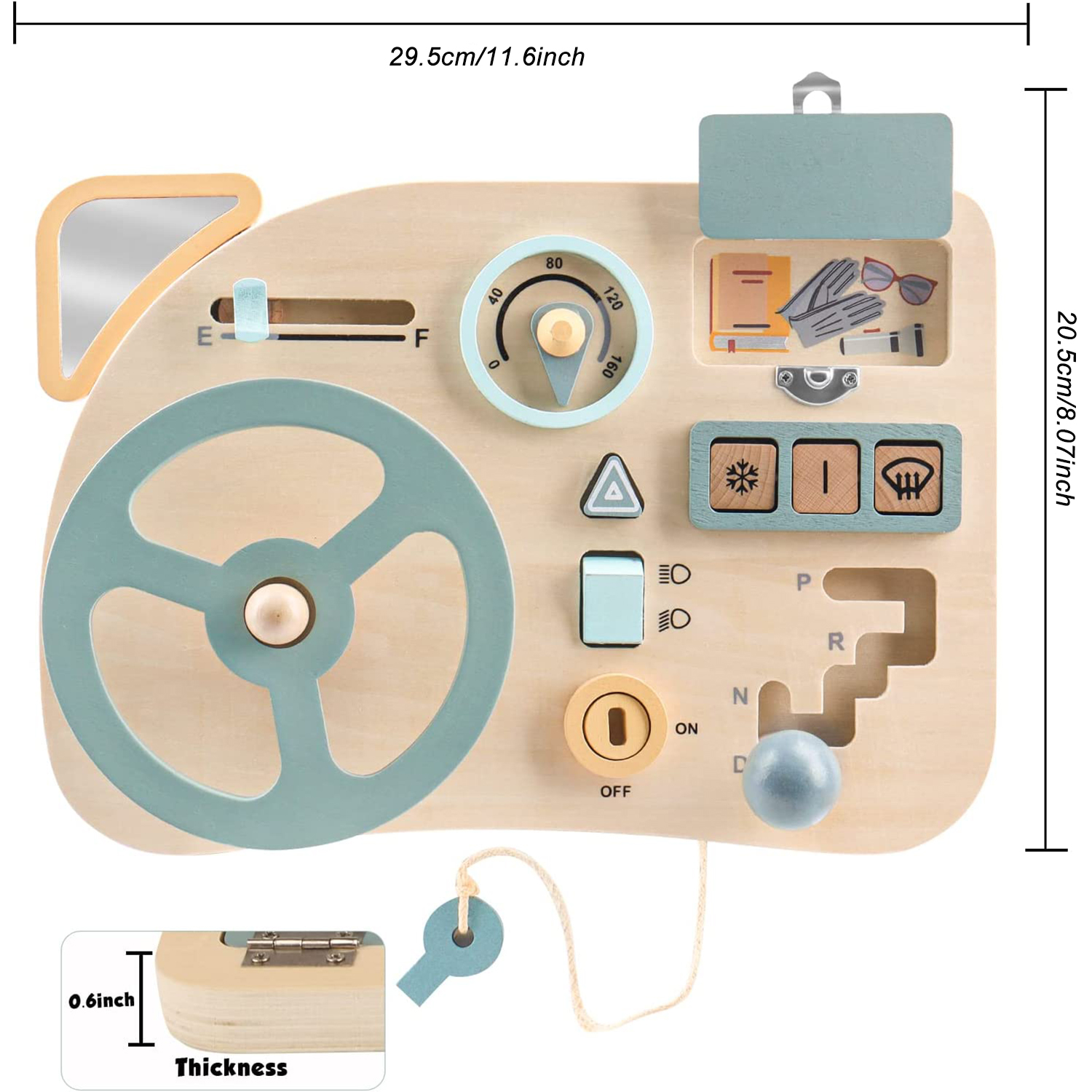 Montessori Toy Steering Wheel  - Travel Accessories Toddler incelemesi ve fiyatı