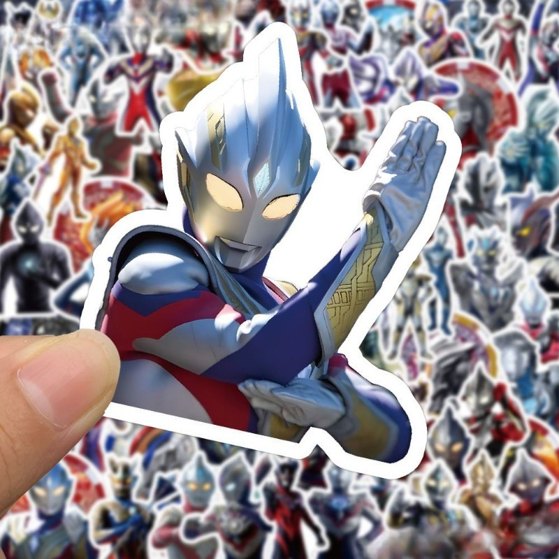 Ultraman Waterproof Stickers,  - Sticker Luggage Decorative incelemesi ve fiyatı